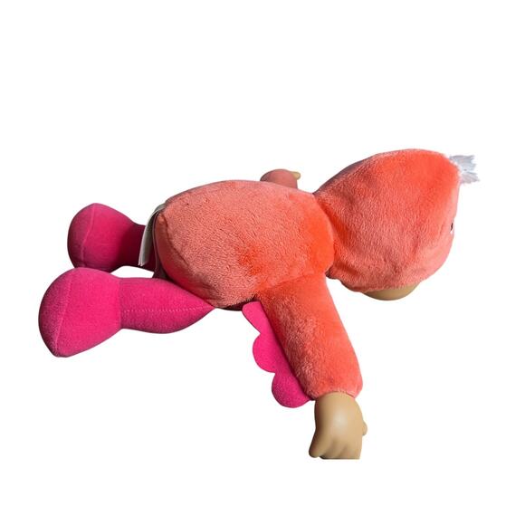 Bundle of 2 9in Cabbage Patch Kids Cuties Exotic Friends Emmett Hippo & Flamingo - Picture 5 of 16